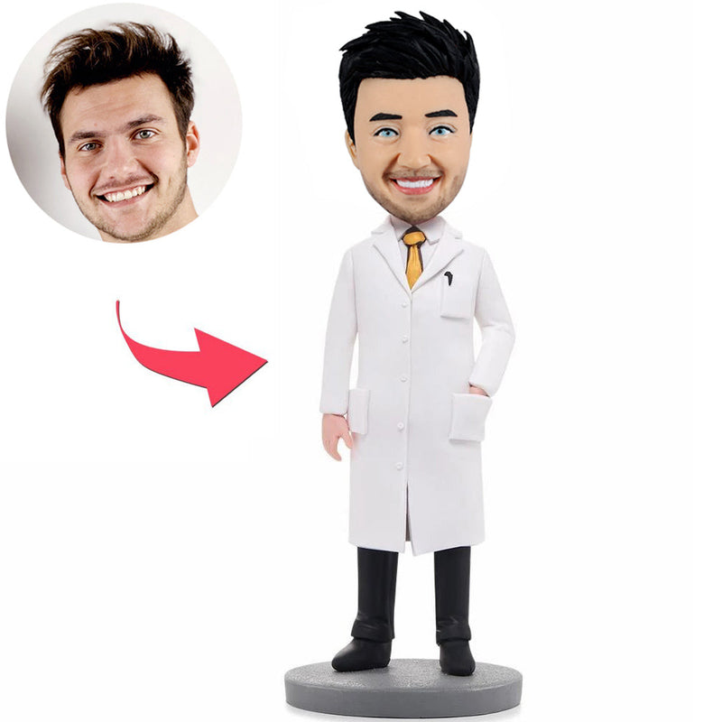 Male Doctor Custom Bobbleheads Craft