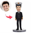 Custom Bobblehead For Policeman with Hat