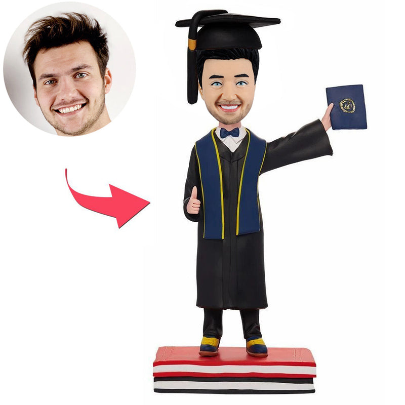 Graduation Photo Bobbleheads Craft