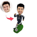 Custom Football Player Bobblehead Figure