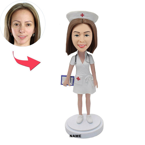 Female Nurse Bobblehead Figures Customize