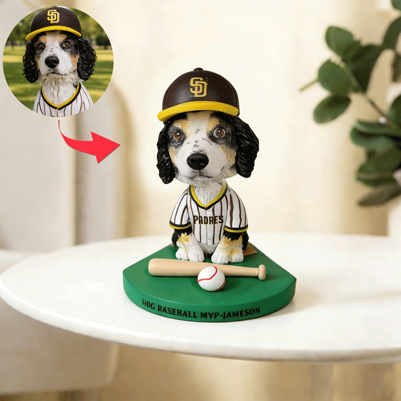 Custom Bobblehead with Surfboard