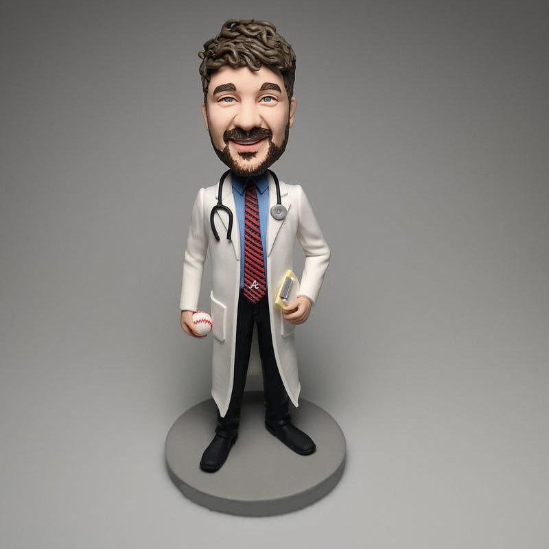 Custom Bobble Head for Doctor Gift