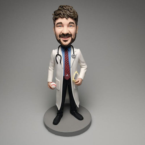 Custom Bobble Head for Doctor Gift