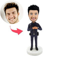 Personalized Police Bobblehead for Man