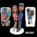Custom couple figurine based on a real photo