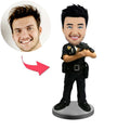 Custom Police Bobblehead for Man