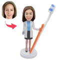 Custom Dentist Bobblehead Doll