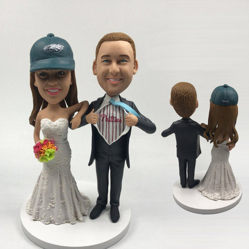 Custom Funny Wedding Bobbleheads