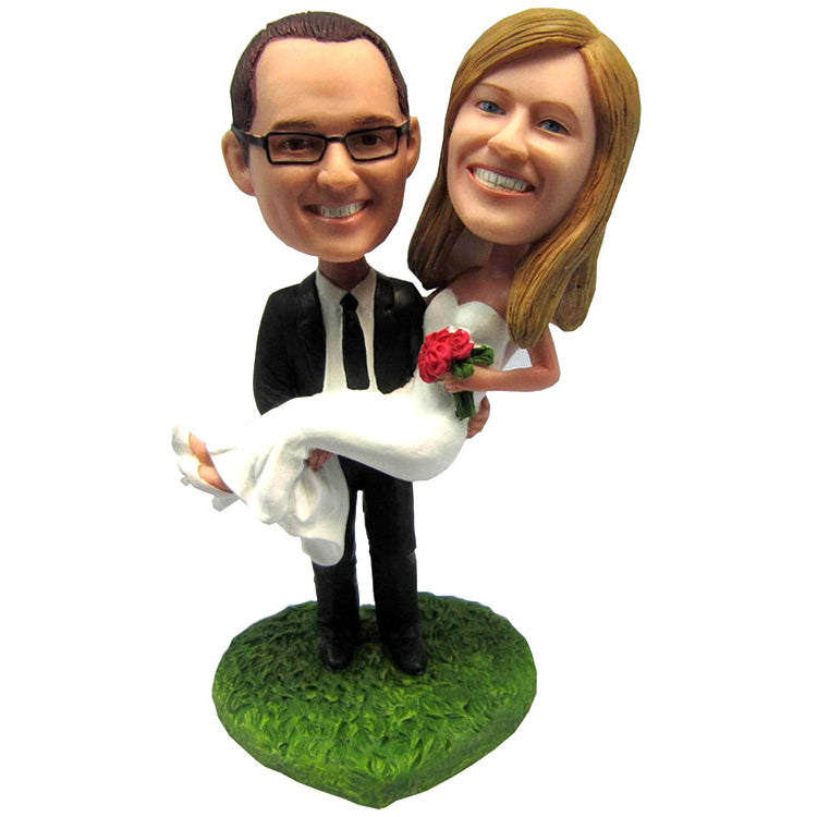 Custom Wedding Couple Bobblehead