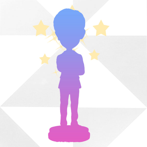 Fully Customizable Single Bobblehead Male