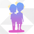 Head-To-Toe Customizable Couples Bobblehead