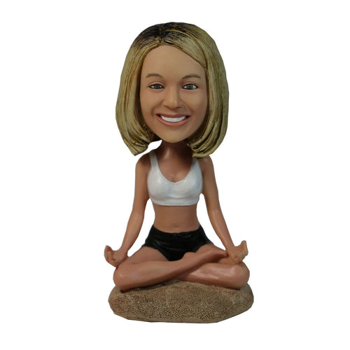 Personalized Custom Yoga Bobblehead