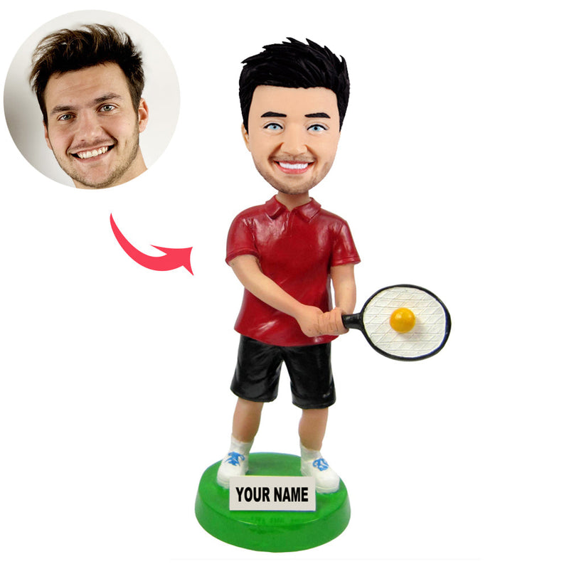 Custom Tennis Player Bobbleheads