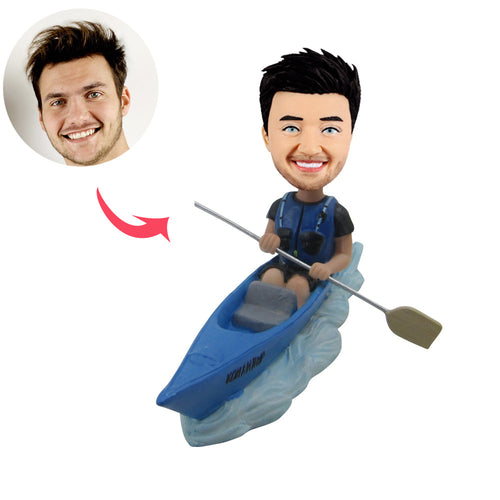 Custom Kayaking Bobble Head Doll