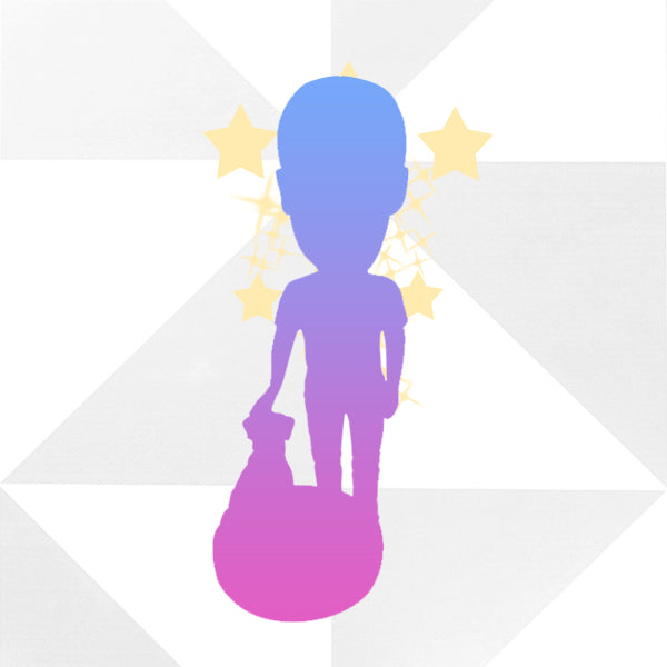 Fully Customizable Person and Pets Bobblehead