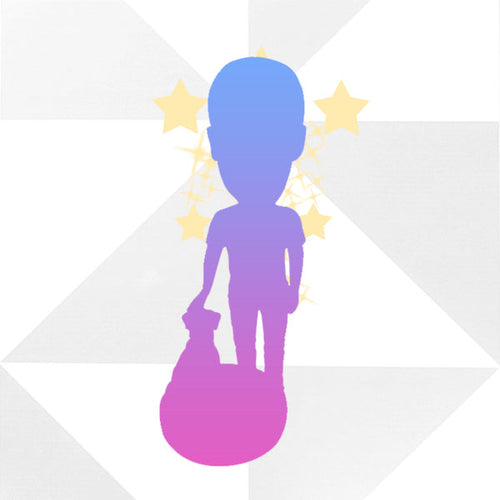 Fully Customizable Person and Pets Bobblehead