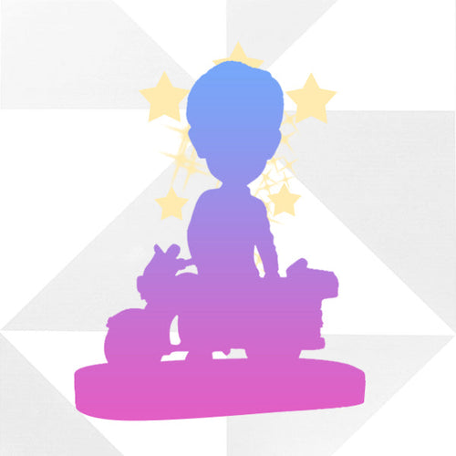 100% Full Custom Person and Vehicle Bobblehead