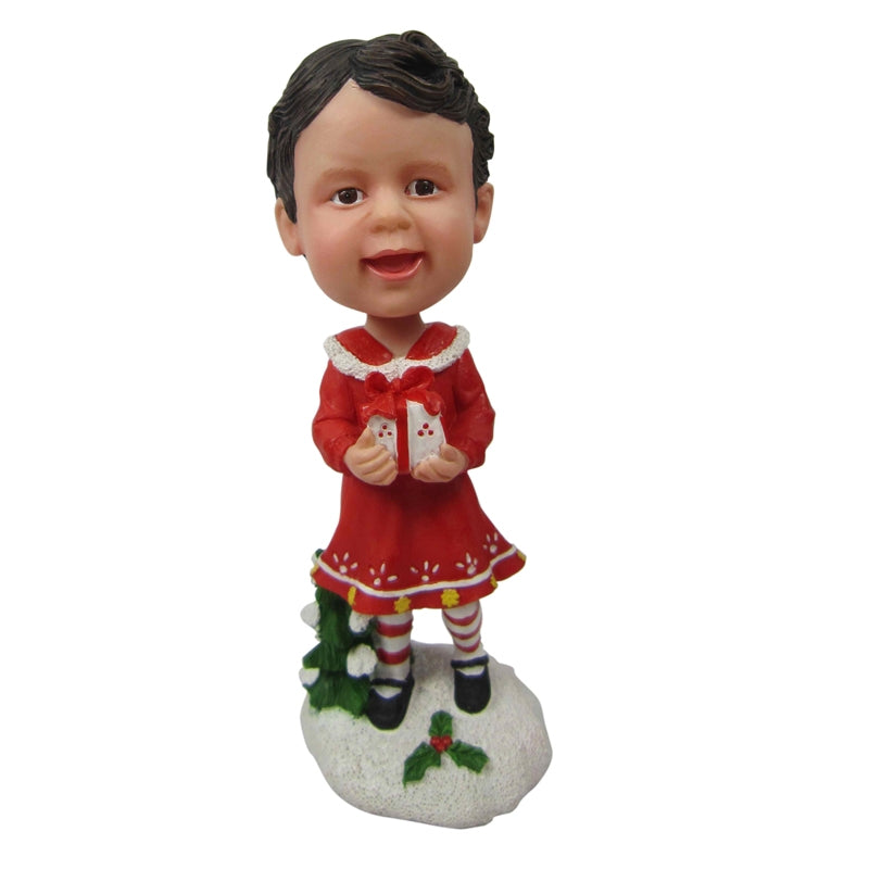 Custom Kids Christmas Bobblehead