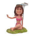 Custom Beach Holiday Bobble Head