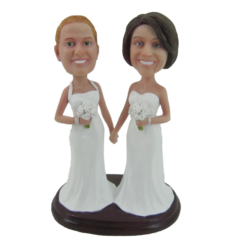 Custom Wedding Bridesmaid Bobbleheads
