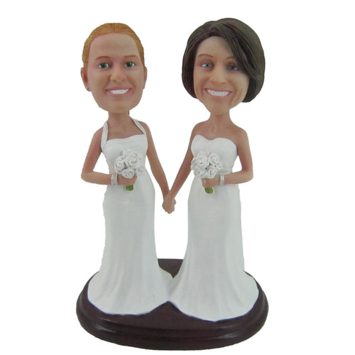 Custom Wedding Bridesmaid Bobbleheads