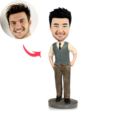 Custom Office Man Bobbleheads