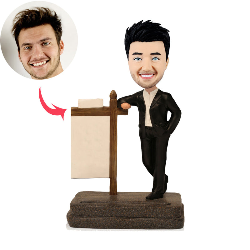Custom Work Buddies Bobblehead