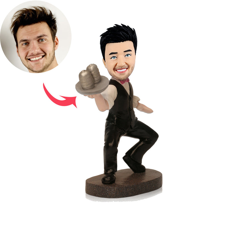 Custom Waiter Bobbleheads