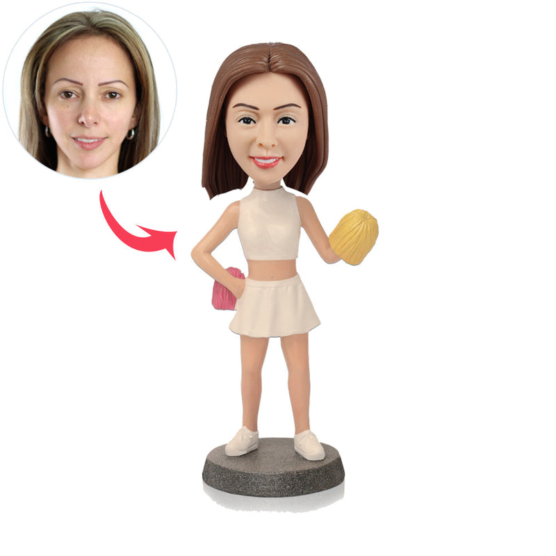 Cheerleader Personalized Custom Bobblehead