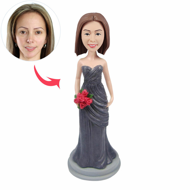 Wedding Bridesmaid Custom Bobbleheads