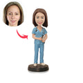 Female Nurse Custom Bobblehead Figures