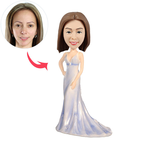 Evening Party Women Custom Bobbleheads