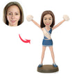 Custom Cheerleader Bobblehead