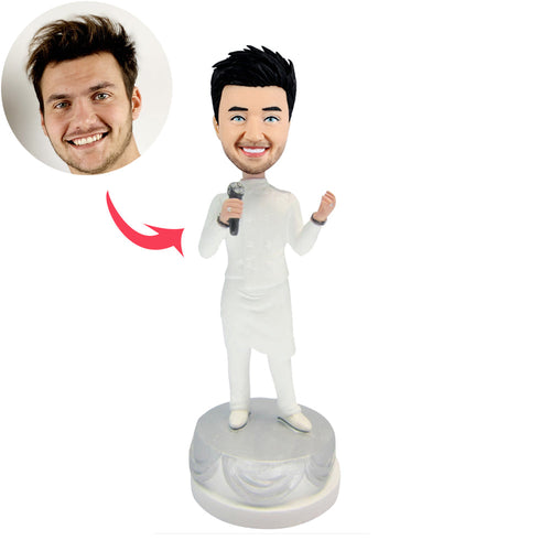 Male Singer Custom Bobbleheads