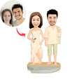 Custom Beach Wedding Bobbleheads