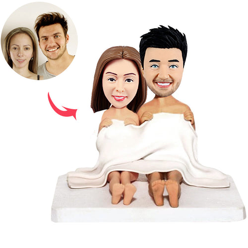 Custom Honeymoon Couple Bobblehead