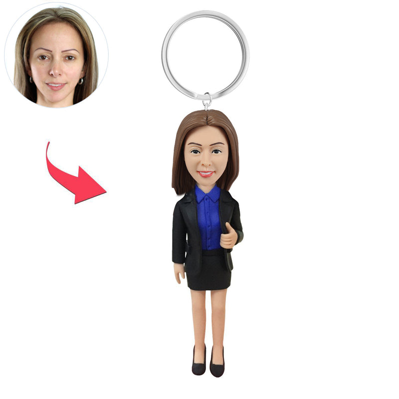 Personalized Custom Keychains For Office Woman