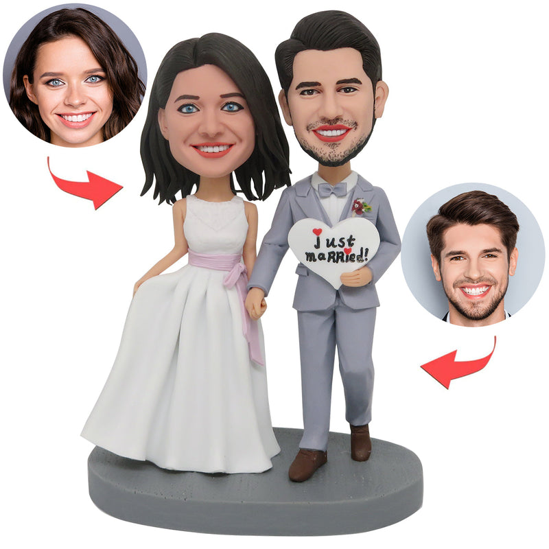 Custom Cat Urn with Personalized Bobblehead