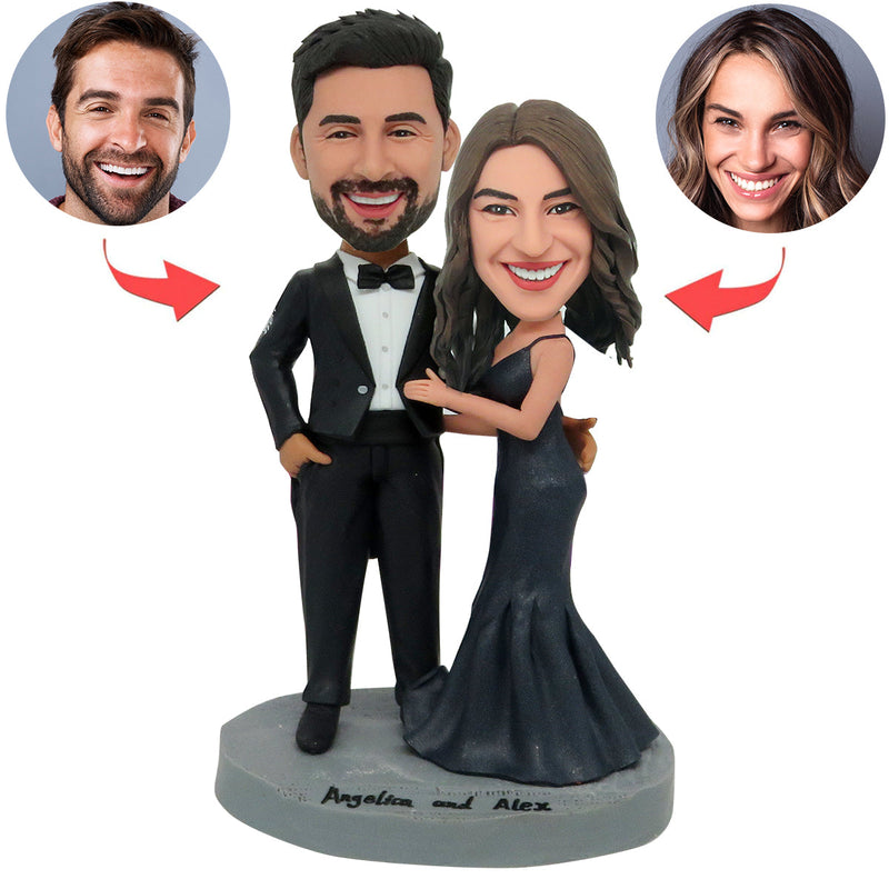 Rugby Game Commentator Custom Bobblehead
