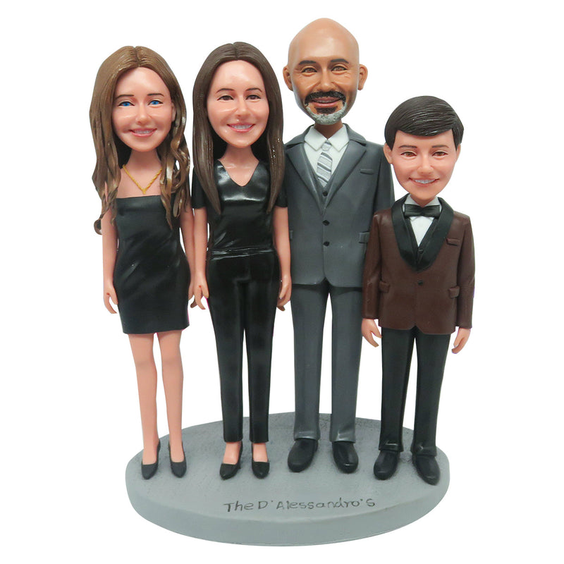 Custom Bobblehead for Women – Work Style with Coffee Mug