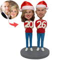 Funny Personalized Figurine with Movable Big Hands