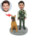 Custom Male Soldier Bobblehead