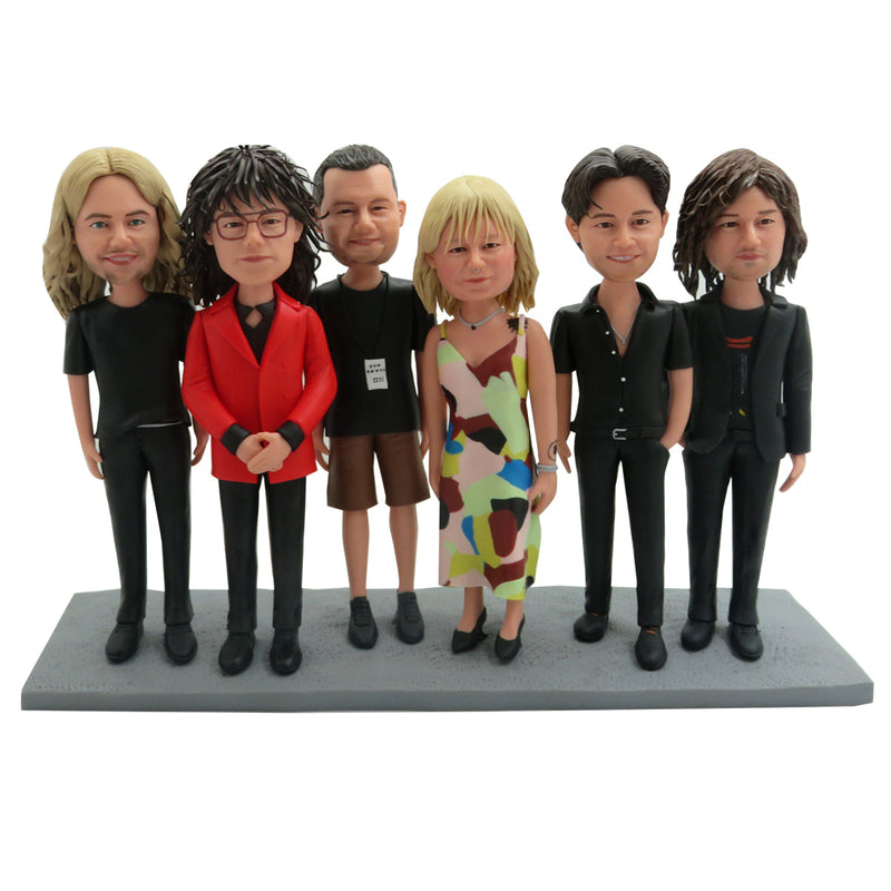Custom Male Bobblehead Holding BOSS Sign