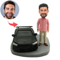 Custom Businessman Bobblehead Who Loves Sports