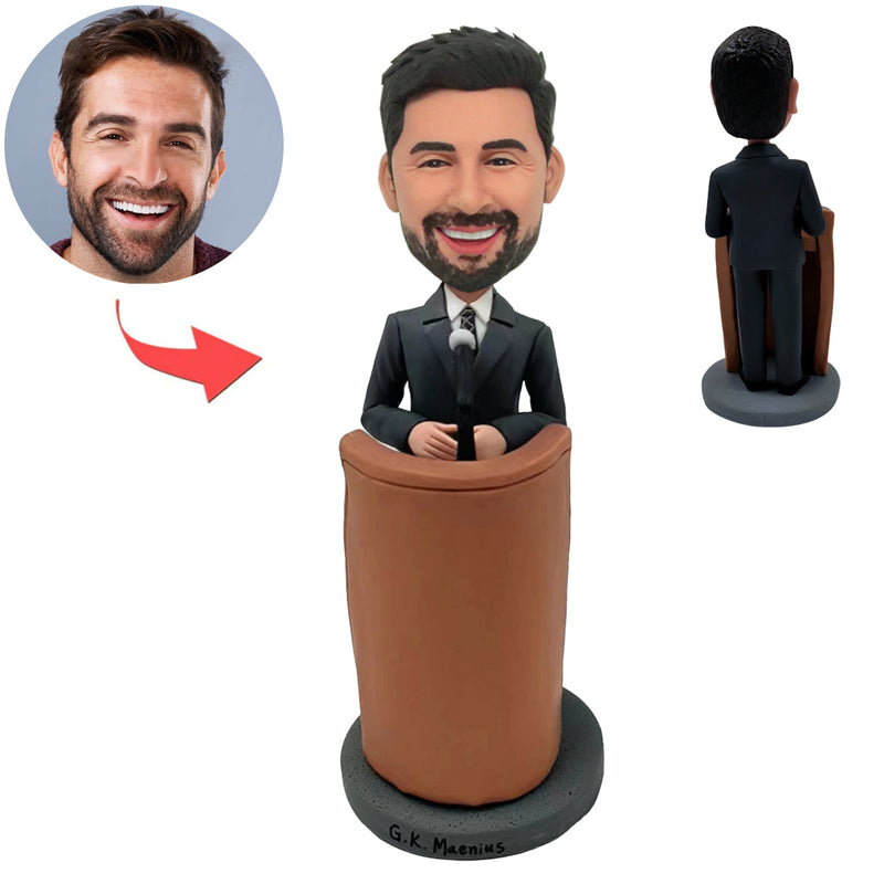 Custom Policeman Bobblehead