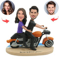 Custom Funny Bobblehead with Santa Hat