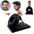 Personalized Martial Arts Kickboxing Figurine Gift
