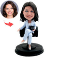 Personalized Martial Arts Kickboxing Figurine Gift