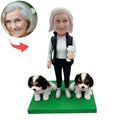 Custom Personalized Female Teacher Bobblehead from Photo